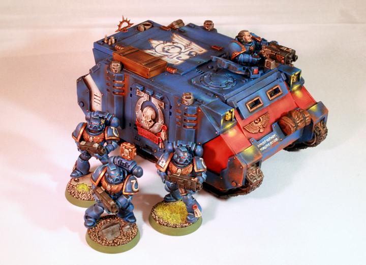 Warhammer 40000 rhino схема